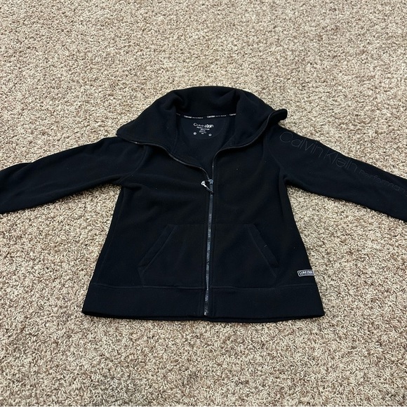 Calvin Klein Jackets & Blazers - Calvin Klein Performance Black Fleece Jacket Medium